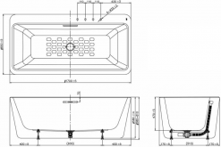 Bồn Tắm Đặt Sàn American Standard BTAS6719 Acacia E 2