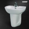 Chân chậu lavabo dài Caesar P2441 1