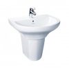 Chậu Lavabo TOTO LHT828CS Treo Tường Chân Ngắn 1