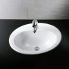 Chậu Rửa Lavabo CAESAR L5018 Dương Vành 1