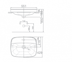 AMERICAN STANDARD WP-0420 Signature - Chậu lavabo đặt bàn 1 Chậu Rửa Lavabo Đặt Bàn American Standard VF-0420 Dòng Signature 2