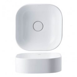 Chậu Rửa Lavabo Đặt Bàn CAESAR LF5256 Nắp Sứ 1