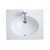 Chậu Rửa Lavabo Liền Bàn CAESAR LF5024 1
