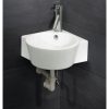 Chậu Rửa Lavabo Treo Góc CAESAR LF5238 1