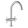 Grohe Atrio 21 019 003 Vòi Chậu Rửa Mặt Nóng Lạnh Hai Tay Gạt L-Size 1
