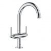 Grohe Atrio 21 022 003 Vòi Chậu Rửa Mặt Nóng Lạnh Hai Tay Gạt L-Size 1
