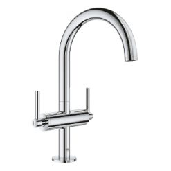 Grohe Atrio 21 022 003 Vòi Chậu Rửa Mặt Nóng Lạnh Hai Tay Gạt L-Size 1