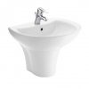 Lavabo TOTO LT942CK/PT942HFK Treo Tường Chân Ngắn 1