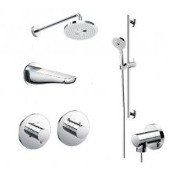 Sen Tắm TOTO TBV01406B TBV01102B TBW01004A TBW01010A TBW01016B Âm Tường 3 Đường Nước 1