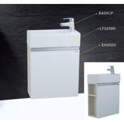 Tủ đặt chậu rửa mặt lavabo Caesar EH250V treo tường 1