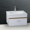 Tủ đặt chậu rửa mặt lavabo Caesar EH660V treo tường 1