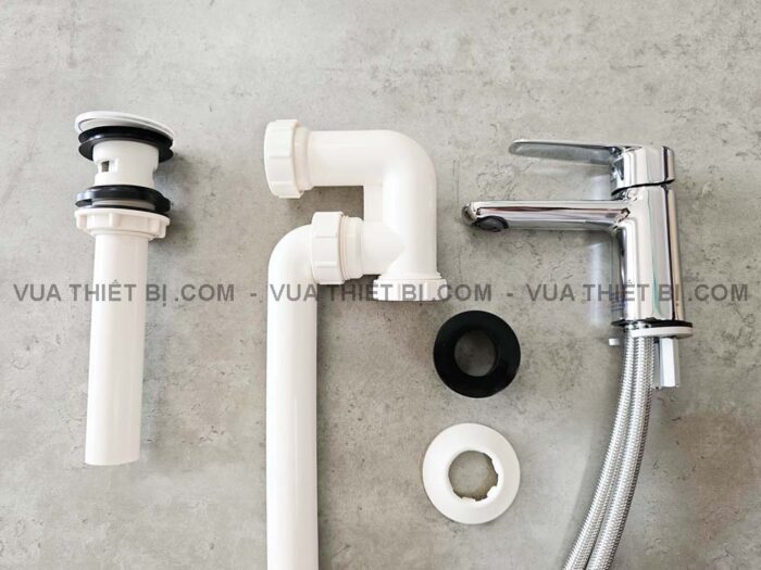 Vòi lavabo CAESAR B380CP B380CU nóng lạnh - Ảnh 3