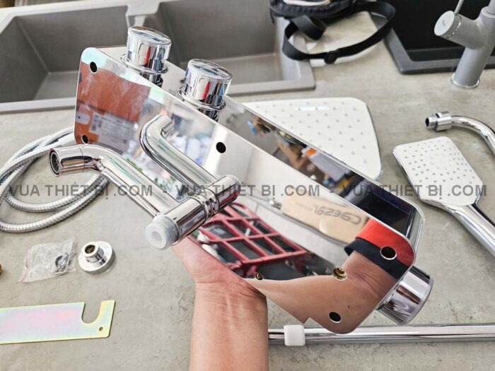 Vòi sen cây Caesar S788C nhiệt độ - Ảnh 6