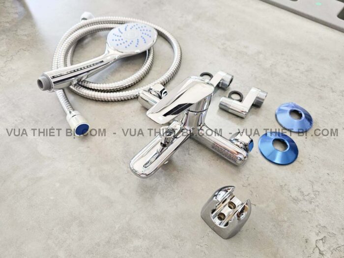 Vòi sen cây Caesar S383C BS126 nóng lạnh - Ảnh 14