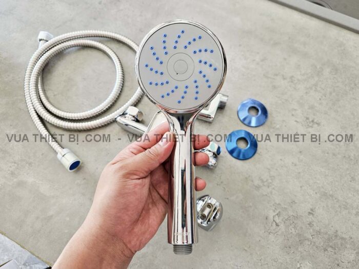 Vòi sen cây Caesar S383C BS126 nóng lạnh - Ảnh 9