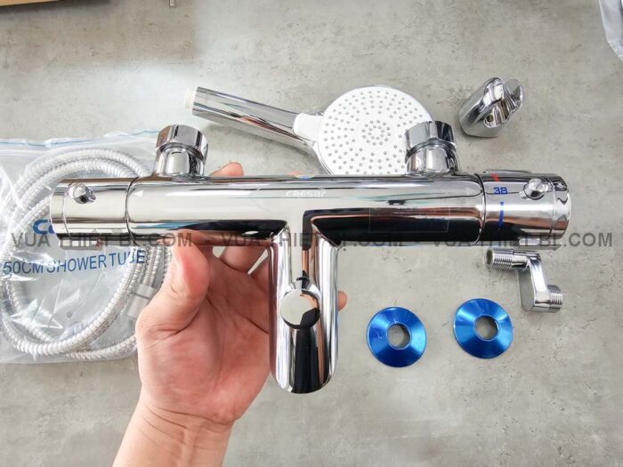 Vòi sen cây Caesar TS617 BS126 nhiệt độ - Ảnh 8