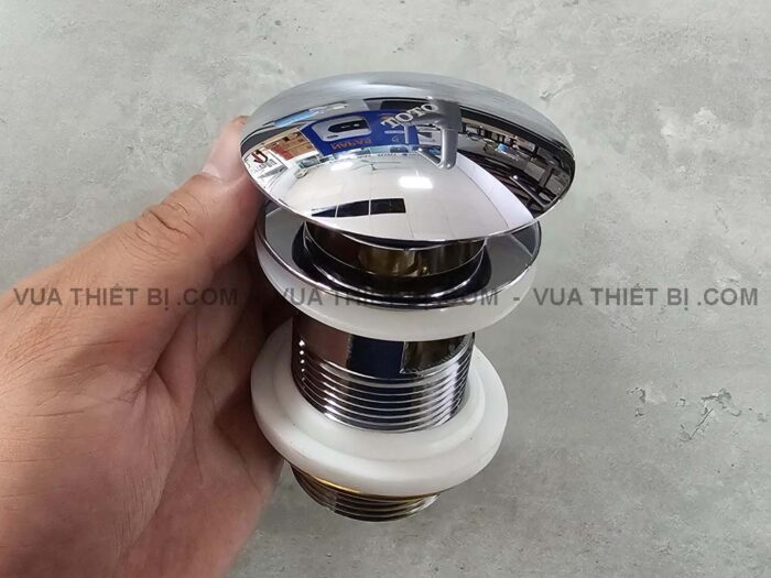 Xi phông chậu rửa mặt TOTO T6JV6 dạng nhấn - Ảnh 9