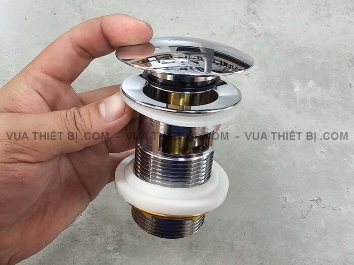 Xi phông chậu rửa mặt TOTO T6JV6 dạng nhấn - Ảnh 7