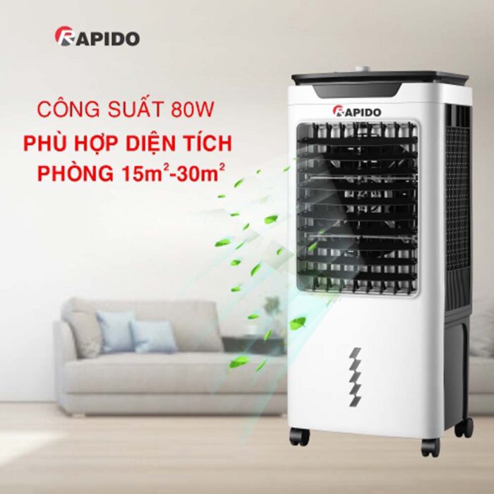 Quạt điều hòa RAPIDO TURBO 6000M - Ảnh 6