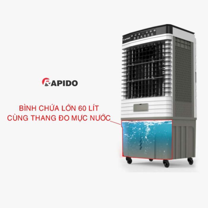 Quạt điều hòa RAPIDO TURBO 9000D - Ảnh 7