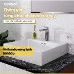 Vòi lavabo CAESAR B810CU nóng lạnh