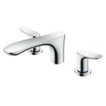Vòi sen bồn tắm TOTO TBG01201BA gắn bồn 3 lỗ GO nóng lạnh