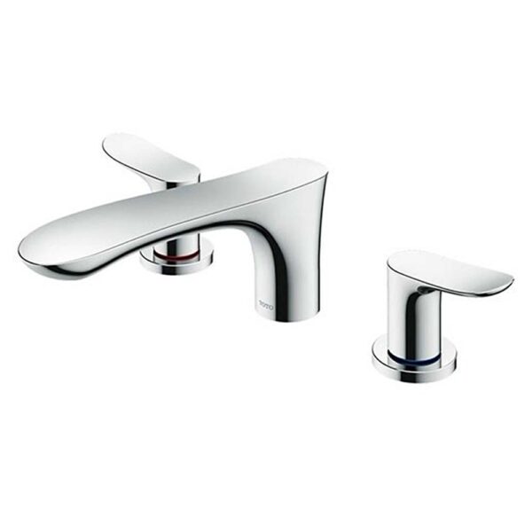 Vòi sen bồn tắm TOTO TBG01201BA gắn bồn 3 lỗ GO nóng lạnh