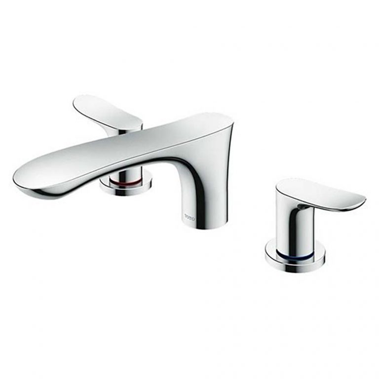 Vòi sen bồn tắm TOTO TBG01201BA gắn bồn 3 lỗ GO nóng lạnh