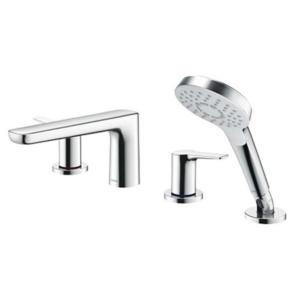 Vòi sen bồn tắm TOTO TBG03202BB gắn bồn 4 lỗ GS nóng lạnh