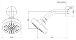 BÁT SEN TẮM TOTO TBW01012B 2