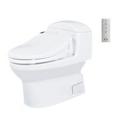 Bồn cầu 1 khối TOTO MS914W4 nắp điện tử TCF4731A