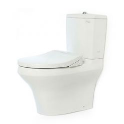 Bồn cầu 2 khối TOTO CS945PDE2 nắp rửa cơ thoát ngang