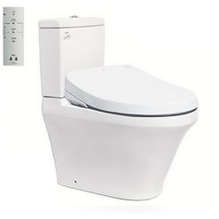 Bồn cầu 2 khối TOTO CS945PDW4 nắp điện tử (Thoát ngang)