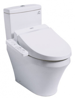 Bồn cầu 2 khối TOTO CS945PDW7 nắp rửa điện tử