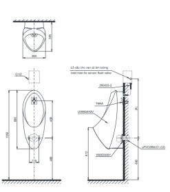 TOTO UT904HN - Bồn tiểu nam 1 Bồn tiểu nam TOTO UT904HN 2