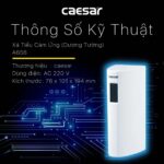 Van xả tiểu CAESAR A656 cảm ứng dùng điện - Ảnh 2