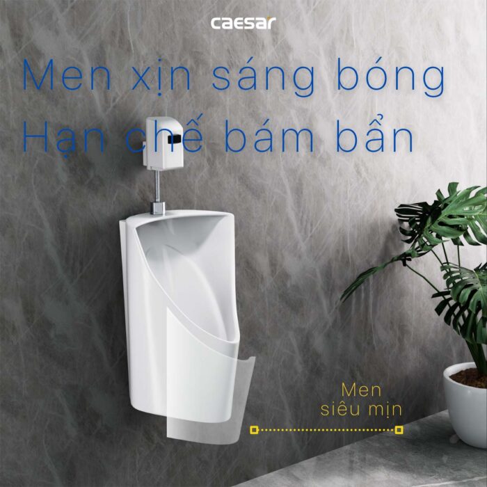 Bồn tiểu nam CAESAR U0233 treo tường - Ảnh 8