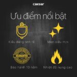 Bồn tiểu nam CAESAR U0239 đặt sàn - Ảnh 10