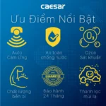 Van xả tiểu CAESAR A649OZ cảm ứng dùng điện - Ảnh 3