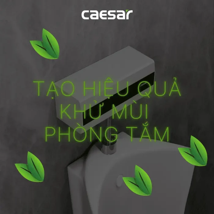 Van xả tiểu CAESAR A649OZ cảm ứng dùng điện - Ảnh 4