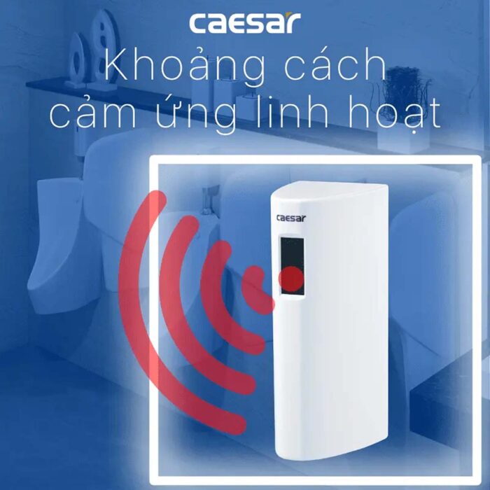 Van xả tiểu CAESAR A656 cảm ứng dùng điện - Ảnh 4
