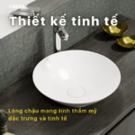 Chậu lavabo đặt bàn CAESAR L5221 - Ảnh 17
