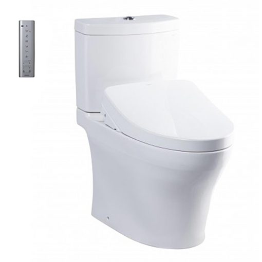 TOTO-CS769CDW12-(CS769CDRW12)---Bồn-cầu-2-khối-nắp-rửa-điện-tử-TCF4911EZ