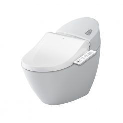 Bồn Cầu 1 khối INAX AC-2700 CW-H18VN nắp rửa điện tử
