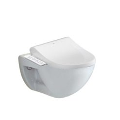 Bồn cầu treo tường INAX AC-23P + CW-H18VN nắp rửa điện tử