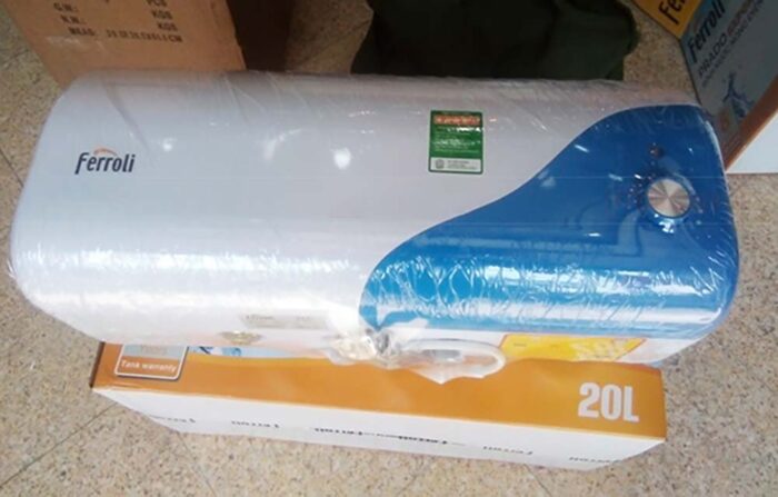 Bình nóng lạnh FERROLI Prado AE 30L lít ngang gián tiếp 2500w - Ảnh 4