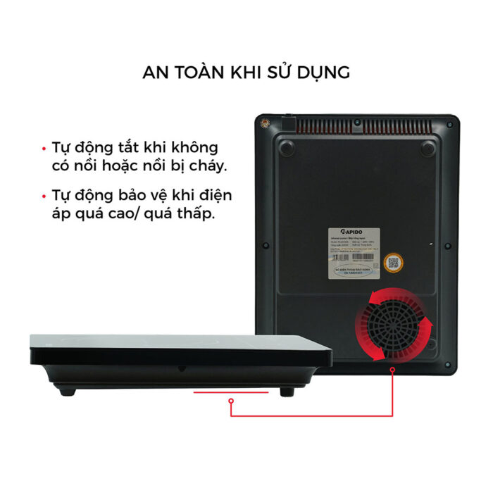 Bếp điện đơn Rapido RC2000ES - Ảnh 8