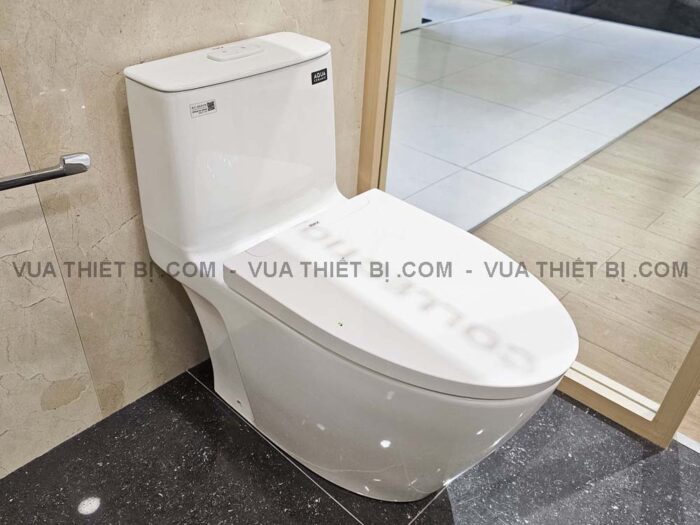 Bồn cầu 1 khối INAX AC-902VN (AC902VN) Aqua Ceramic nắp êm - Ảnh 5