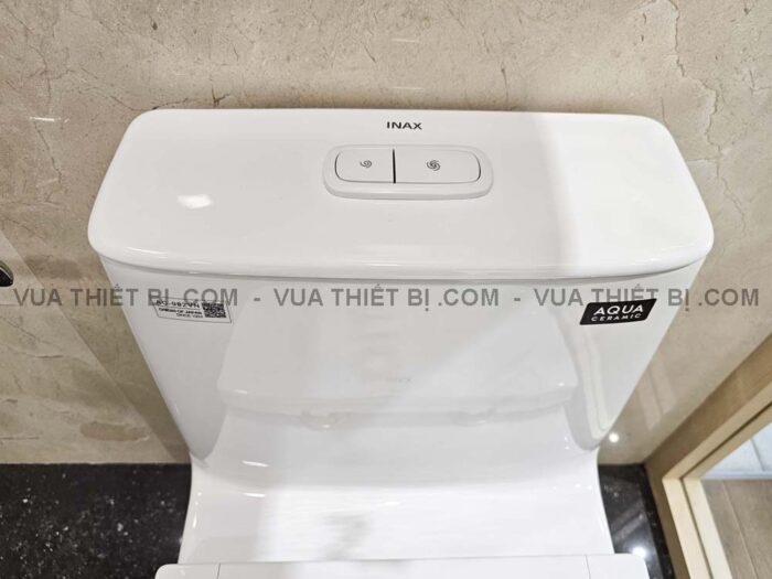 Bồn cầu 1 khối INAX AC-902VN (AC902VN) Aqua Ceramic nắp êm - Ảnh 6