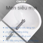 Chậu lavabo treo tường CAESAR L2152 P2445 - Ảnh 8